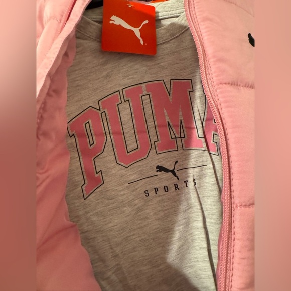 PUMA Youth 3 piece track set Sz small retail $80 - Picture 5 of 8